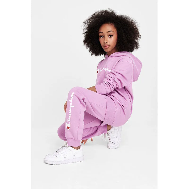 Champion Kids Script Hoodie