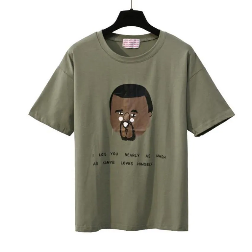 Character & Letter T-Shirt (2 Colors)