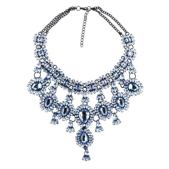 Charm Collar Pendant Choker Maxi Necklace for Women
