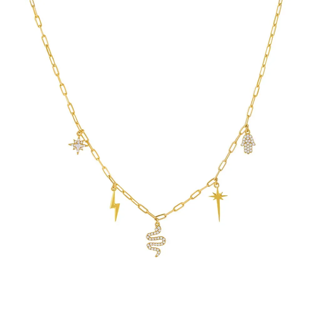 Charm Link Necklace