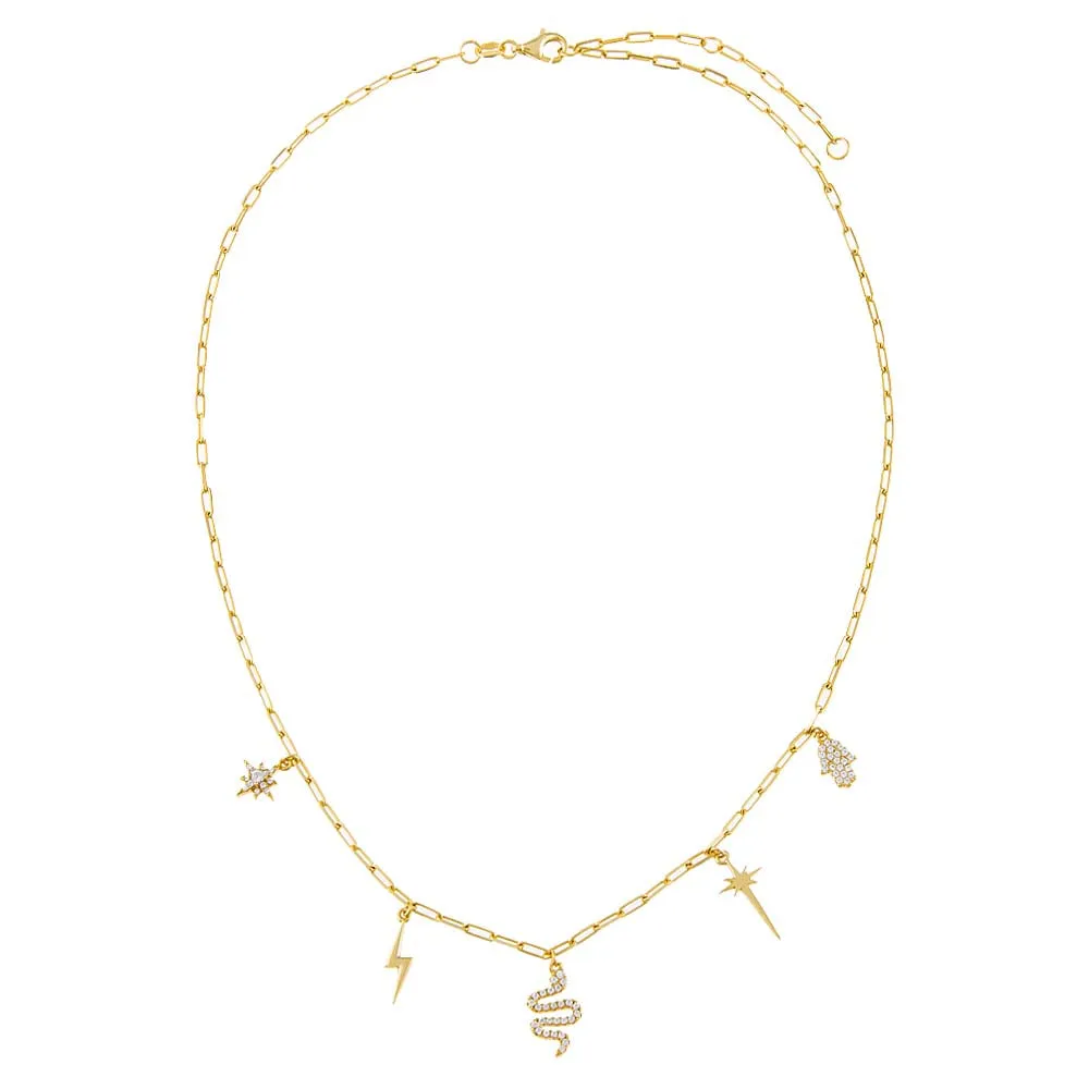 Charm Link Necklace