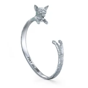 Chihuahua Breed Jewelry Cuddle Cuff Bracelet