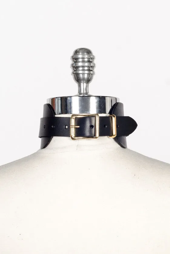 Choker Collar (2.5") - Gold   More Colors