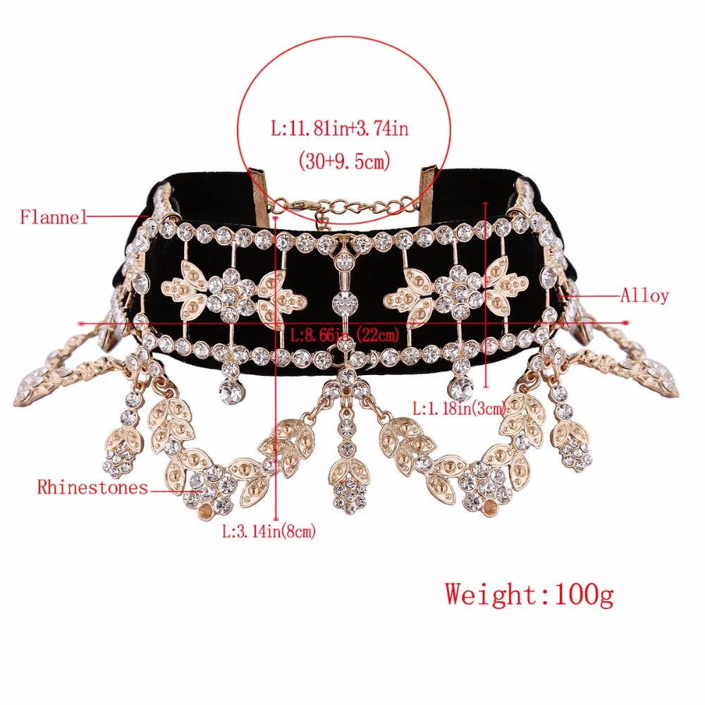 Choker Necklace Velvet