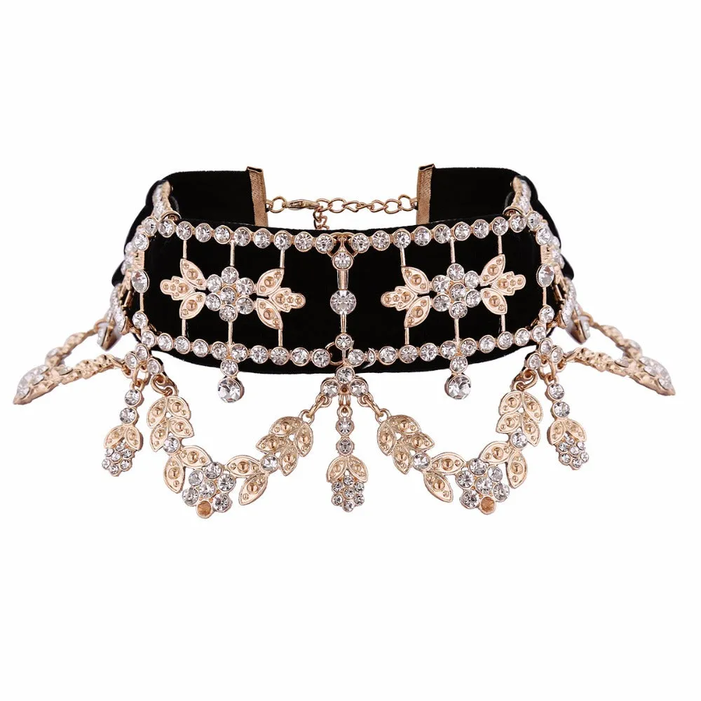 Choker Necklace Velvet