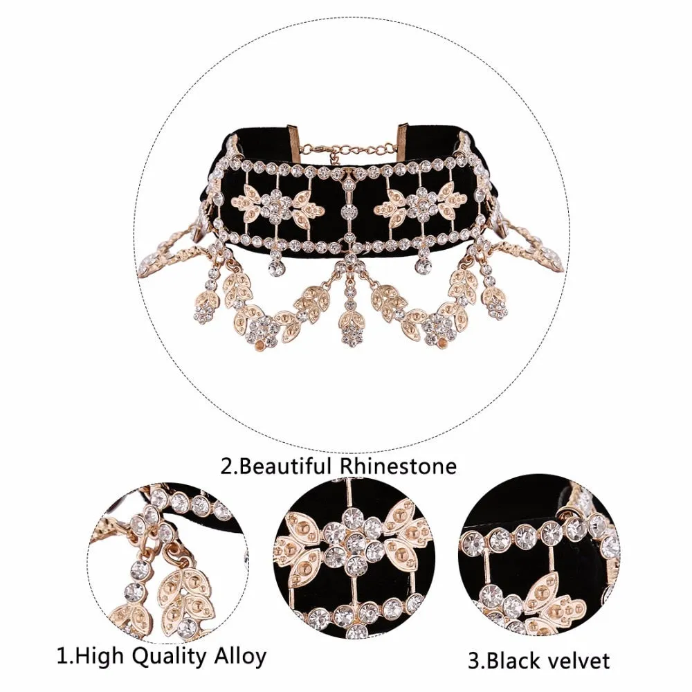 Choker Necklace Velvet