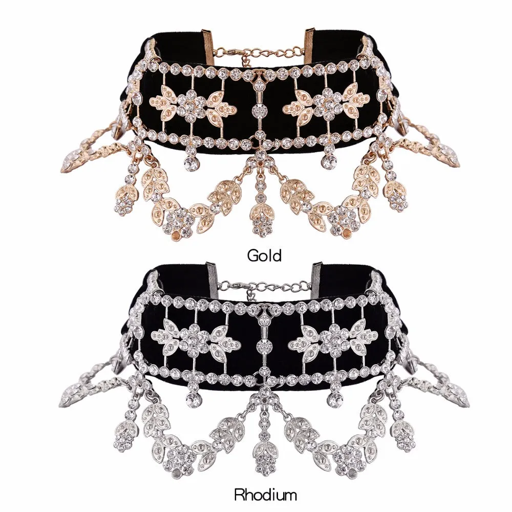 Choker Necklace Velvet