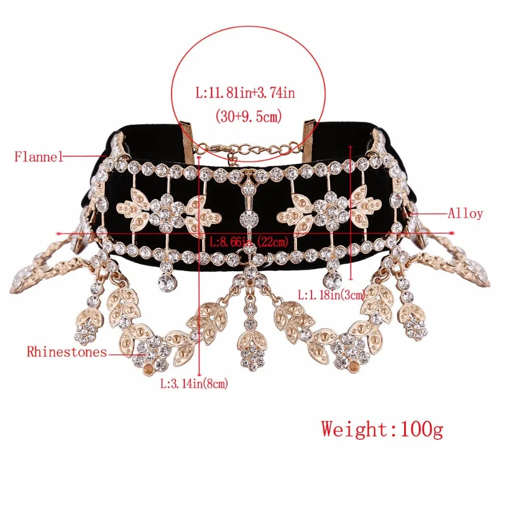 Choker Necklace Velvet