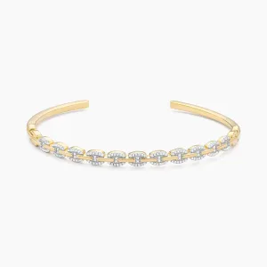 Circles Connect Cuff Bracelet