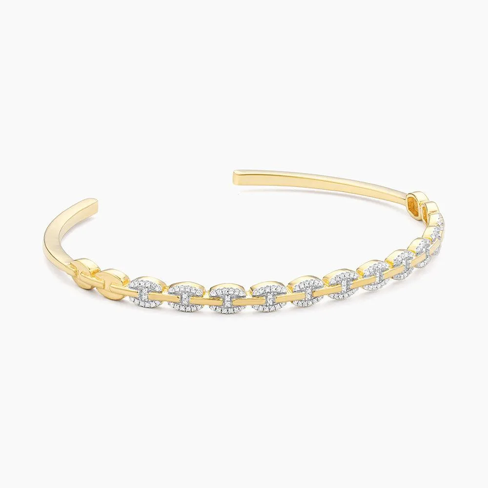 Circles Connect Cuff Bracelet