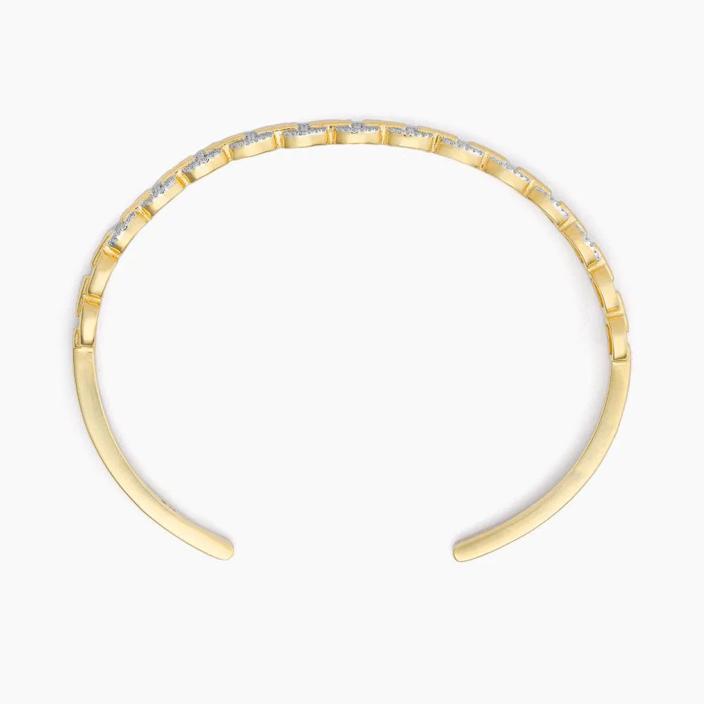 Circles Connect Cuff Bracelet