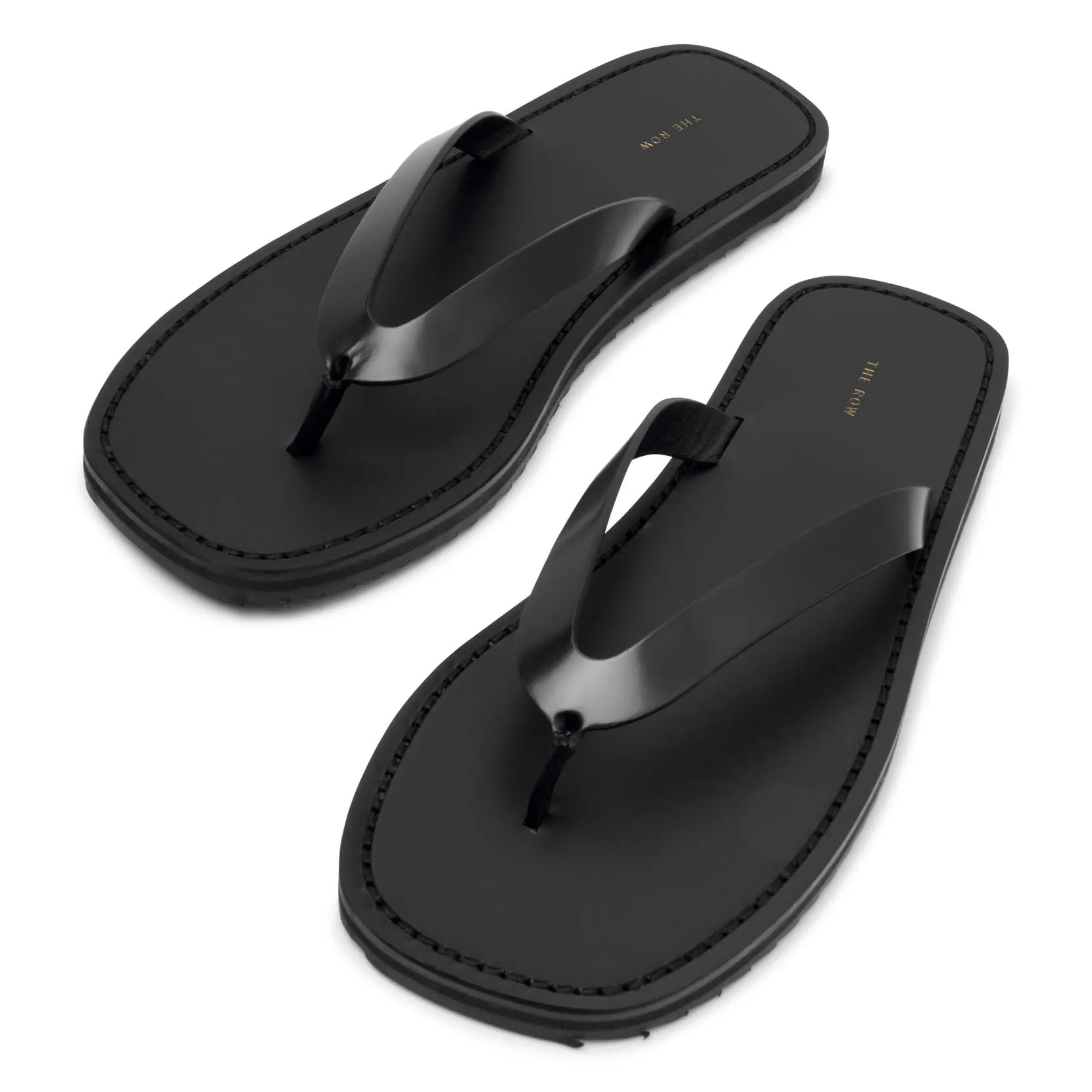 City black flip flops