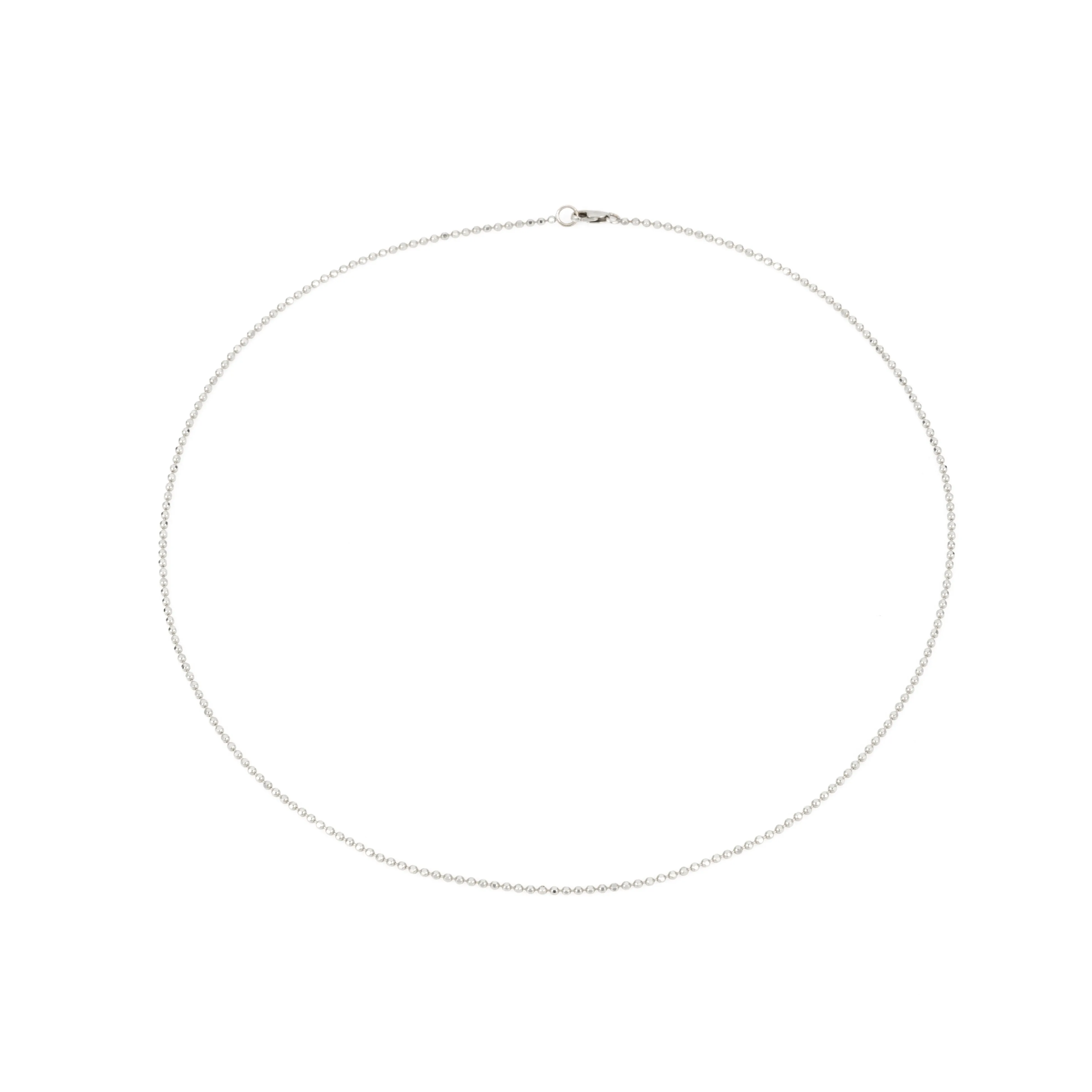 Classic Choker - White Gold