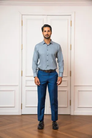 Classic Fit Textured Dress Shirt CFT235027-GR