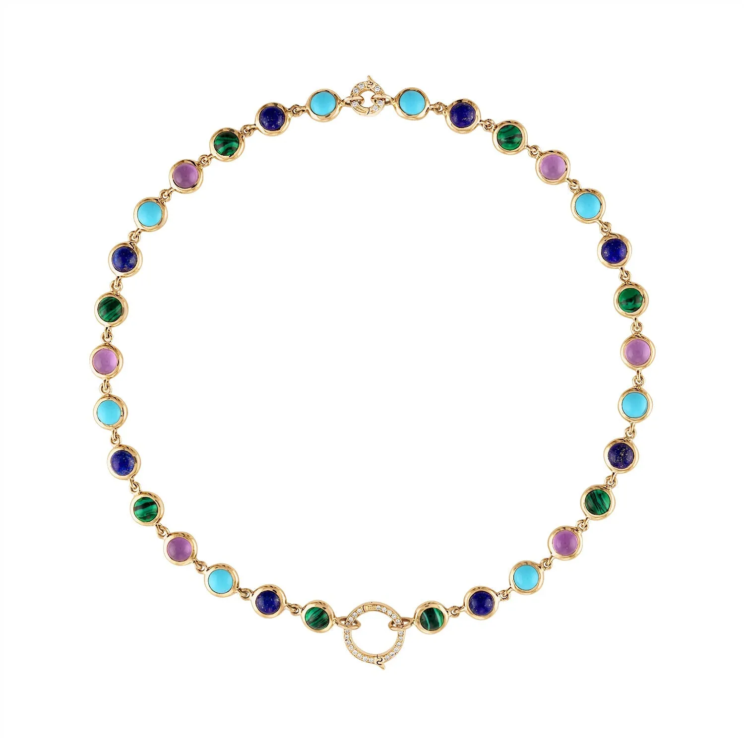 Closure transformer necklace