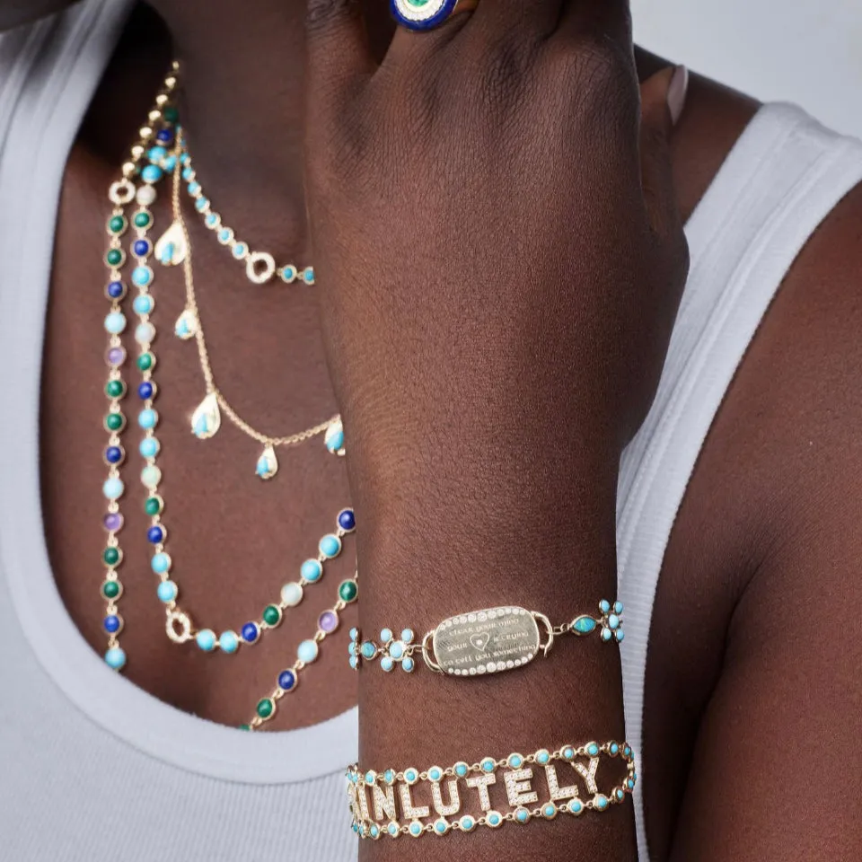 Closure transformer necklace