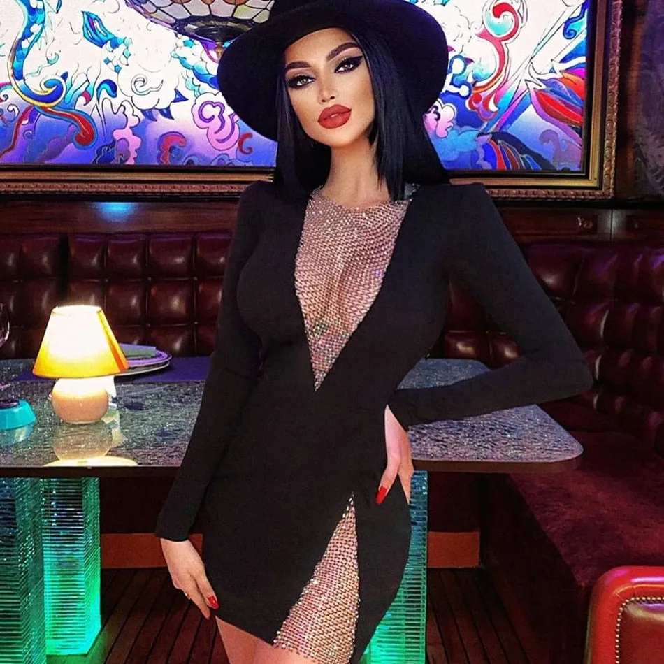 Club Celebrity Runway Party Dress