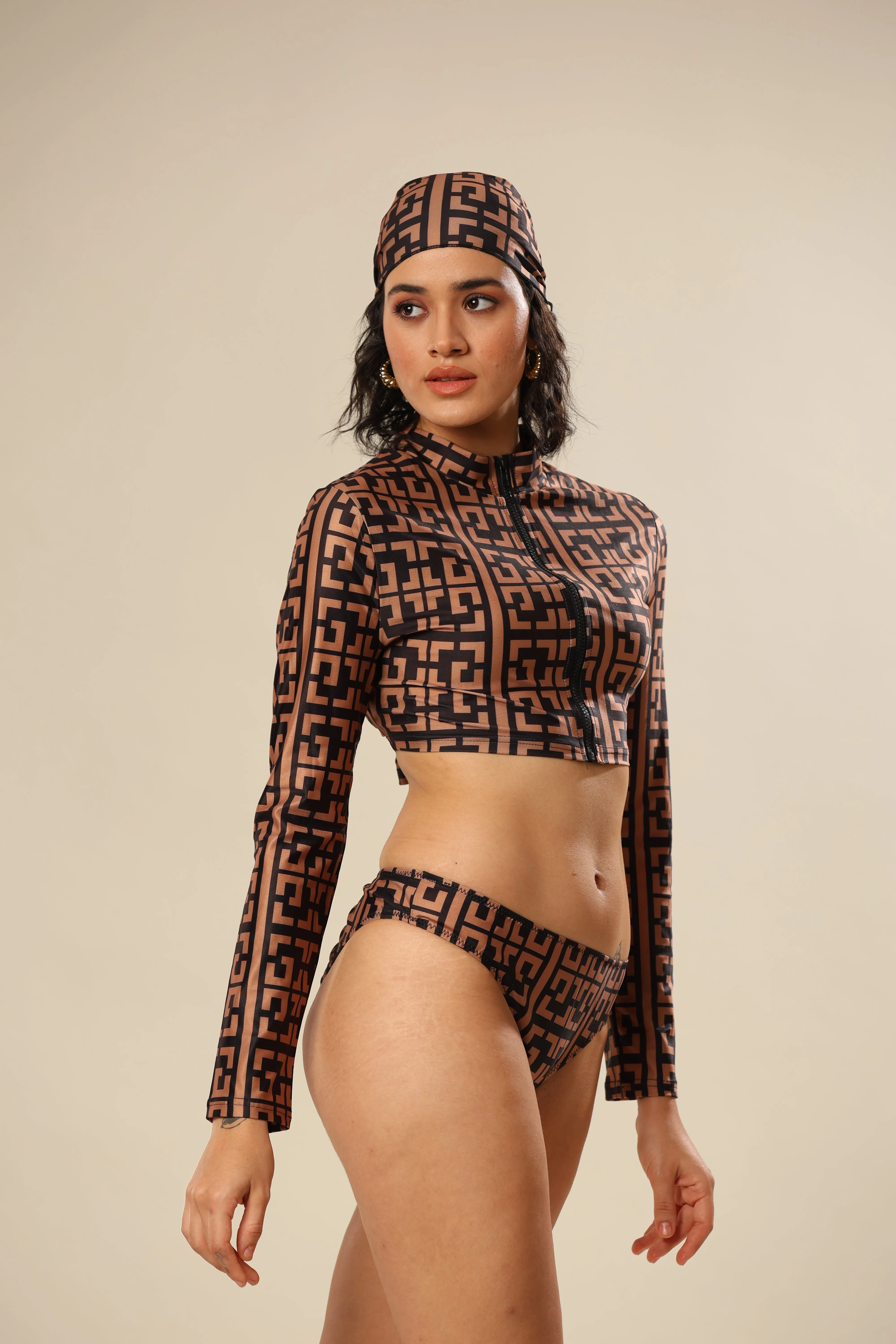 Cocoa Bomb Shell Bikini Set