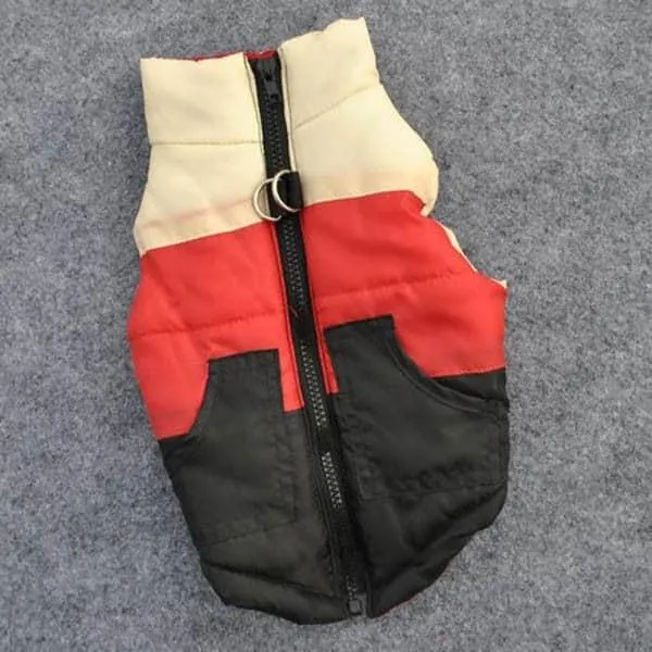 Colorful Winter Pet's Vest
