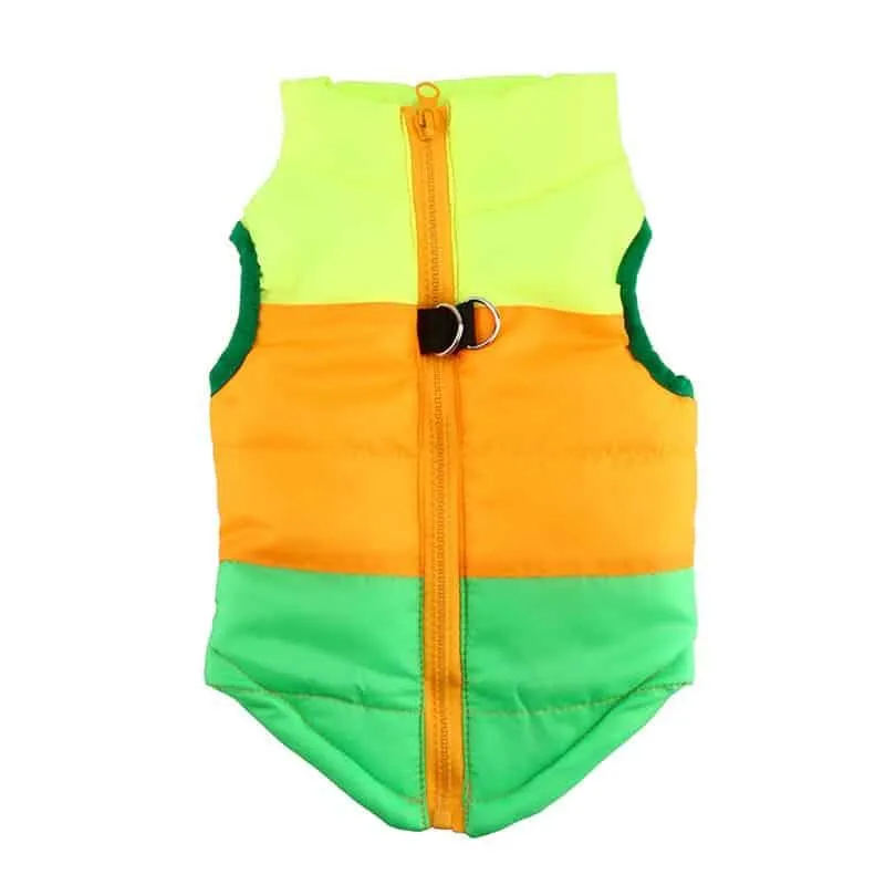 Colorful Winter Pet's Vest