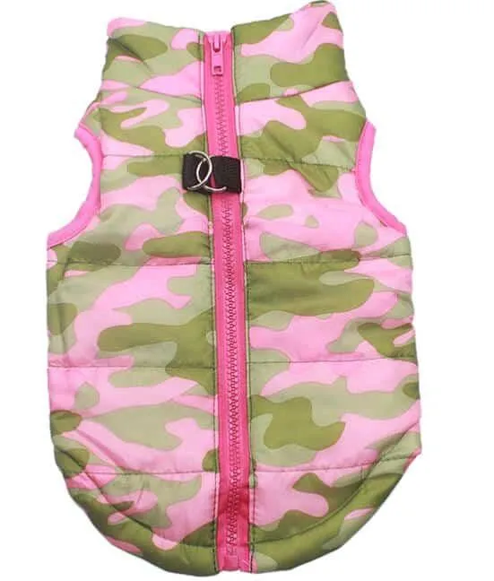 Colorful Winter Pet's Vest