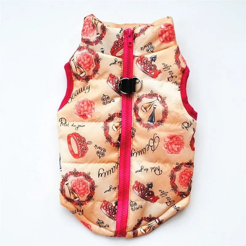 Colorful Winter Pet's Vest