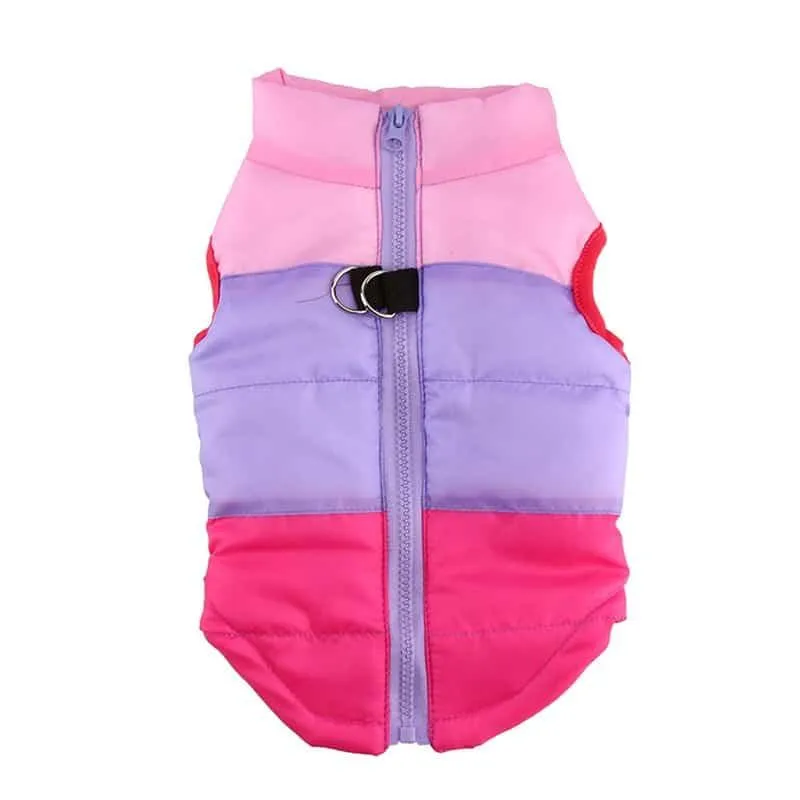 Colorful Winter Pet's Vest