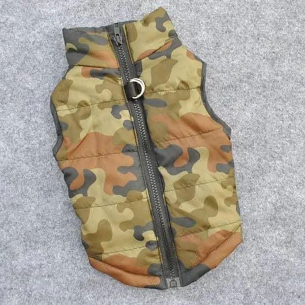 Colorful Winter Pet's Vest