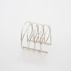 CONNECTION Cuff: sterling silver