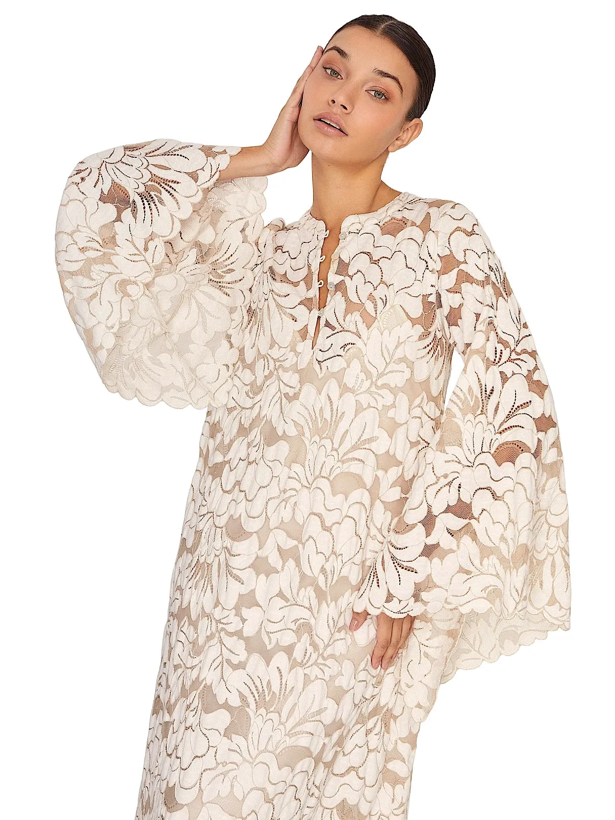 Creme 385 Long Tunic