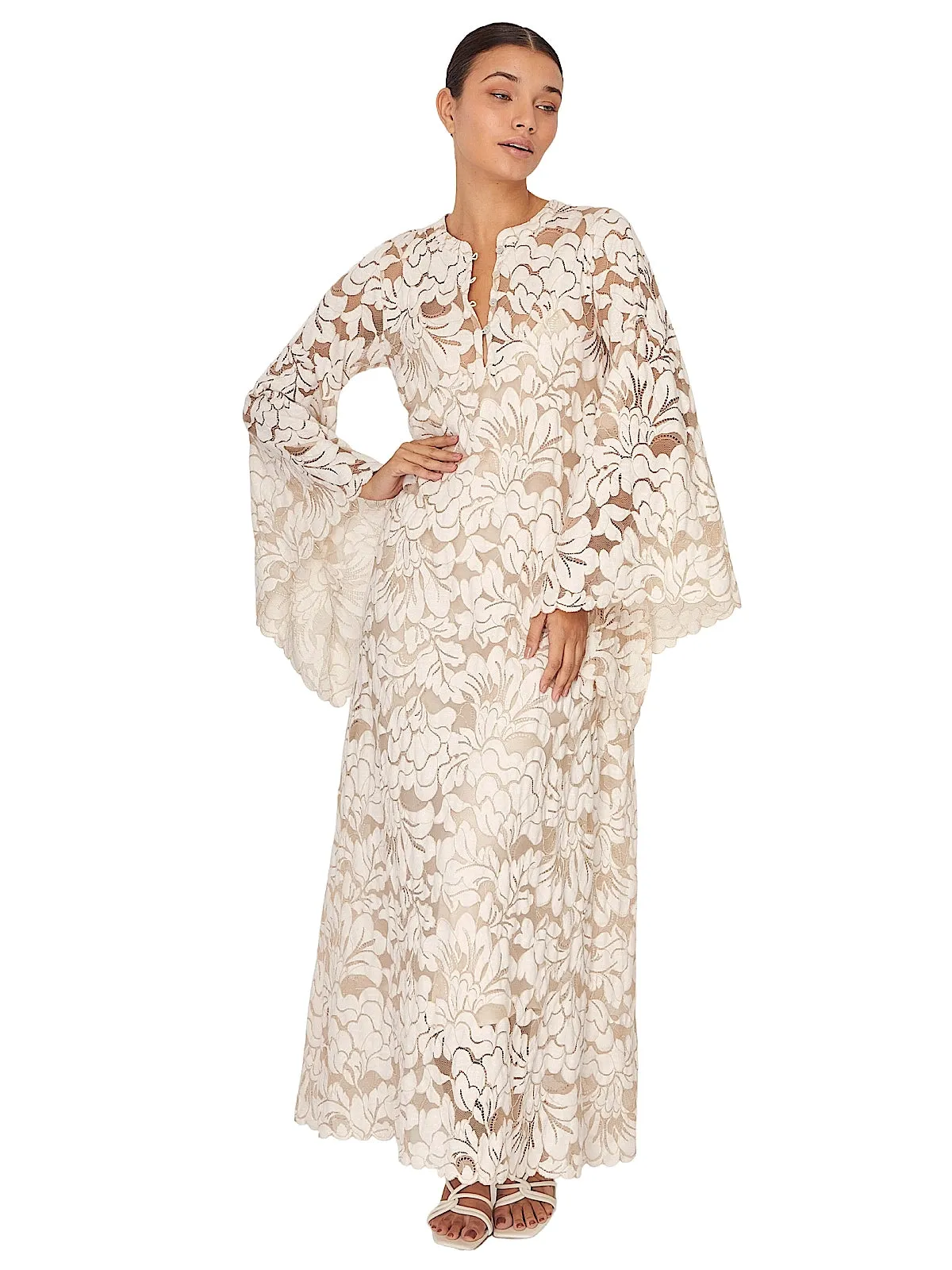 Creme 385 Long Tunic