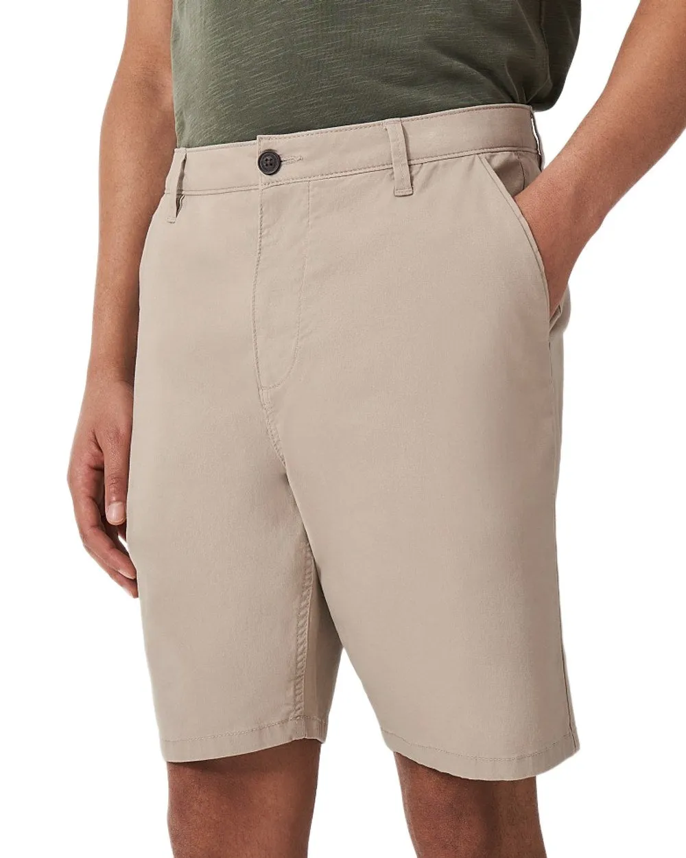 Crew Clothing Mens Bermuda Chino Stretch Shorts