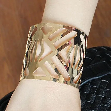 Criss Cross Cuff Bracelet