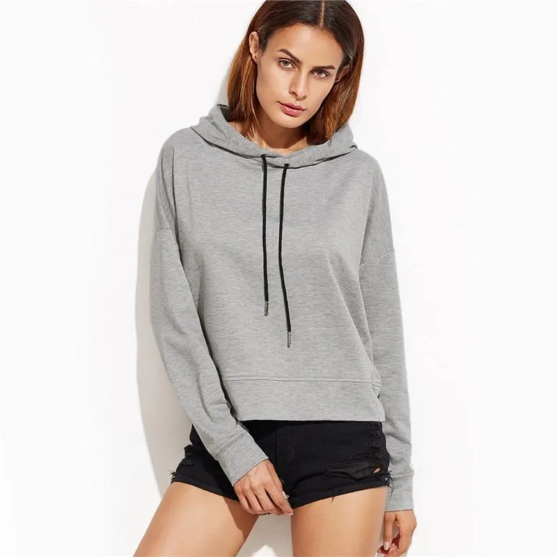 Cross Back Hooded Shirt