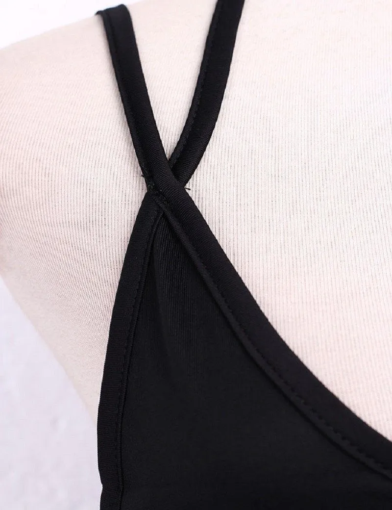 Crossed Strap Tank Top