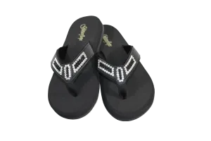 Crystal and Comfort - Black & Diamonds