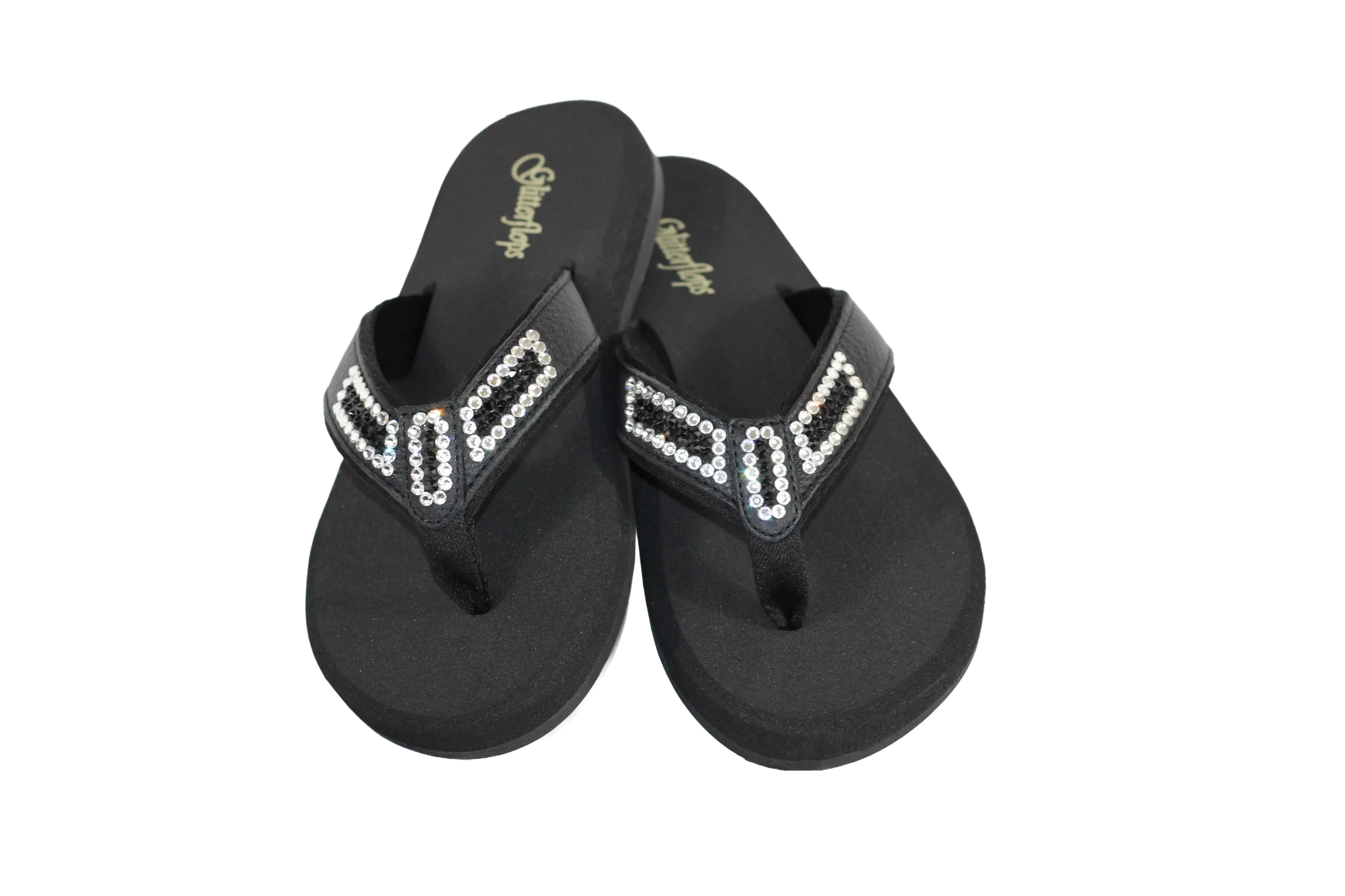 Crystal and Comfort - Black & Diamonds