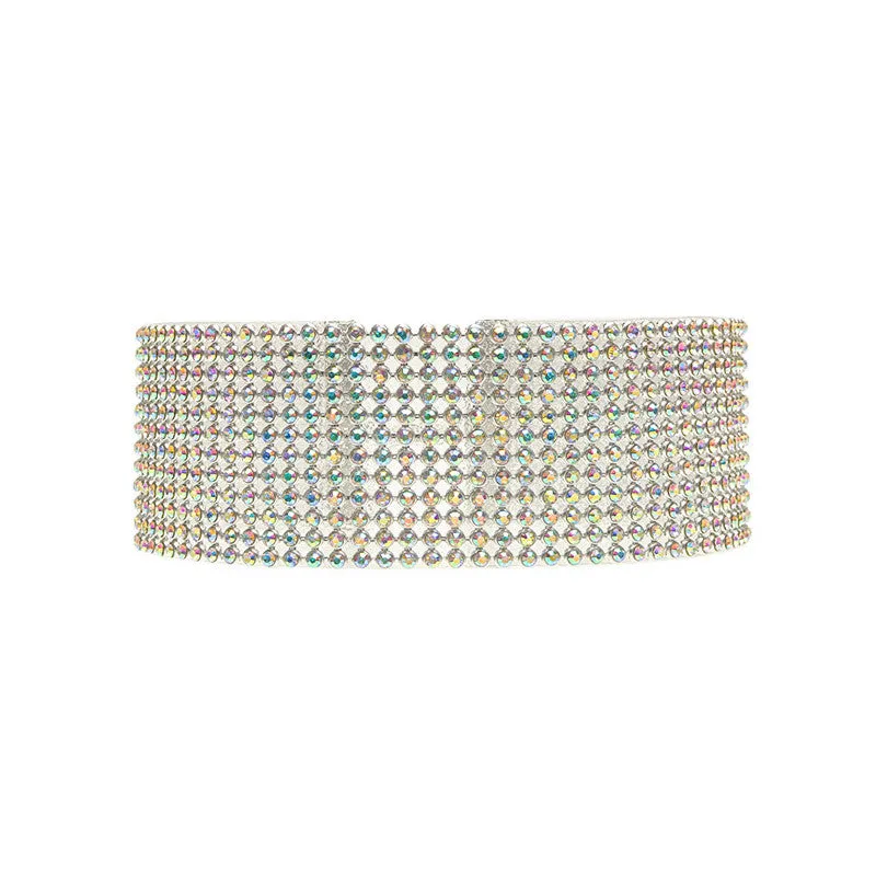 Crystal Bohemia Multicolour Choker Necklace