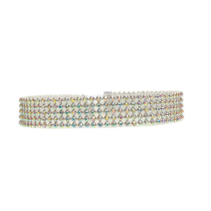 Crystal Bohemia Multicolour Choker Necklace