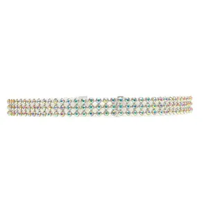 Crystal Bohemia Multicolour Choker Necklace