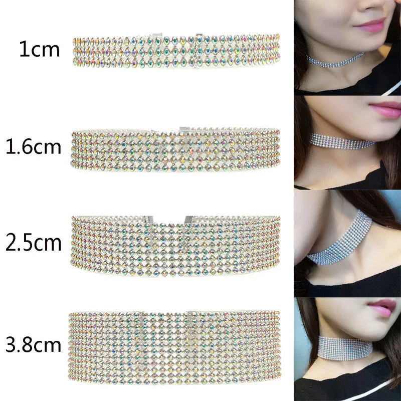 Crystal Bohemia Multicolour Choker Necklace