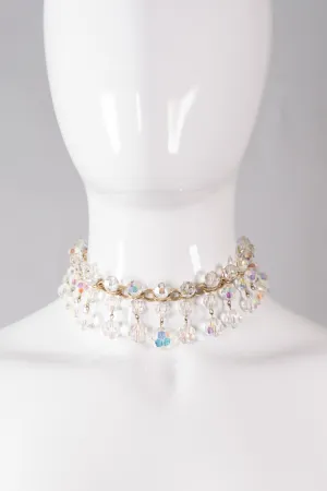 Crystal Fringe Choker