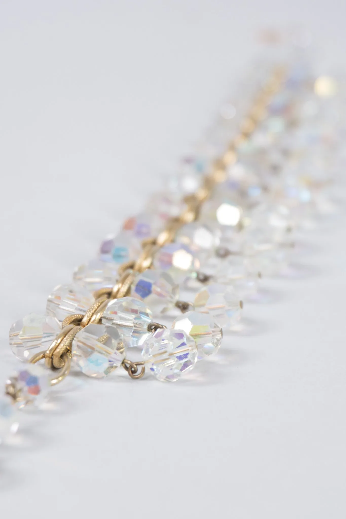 Crystal Fringe Choker