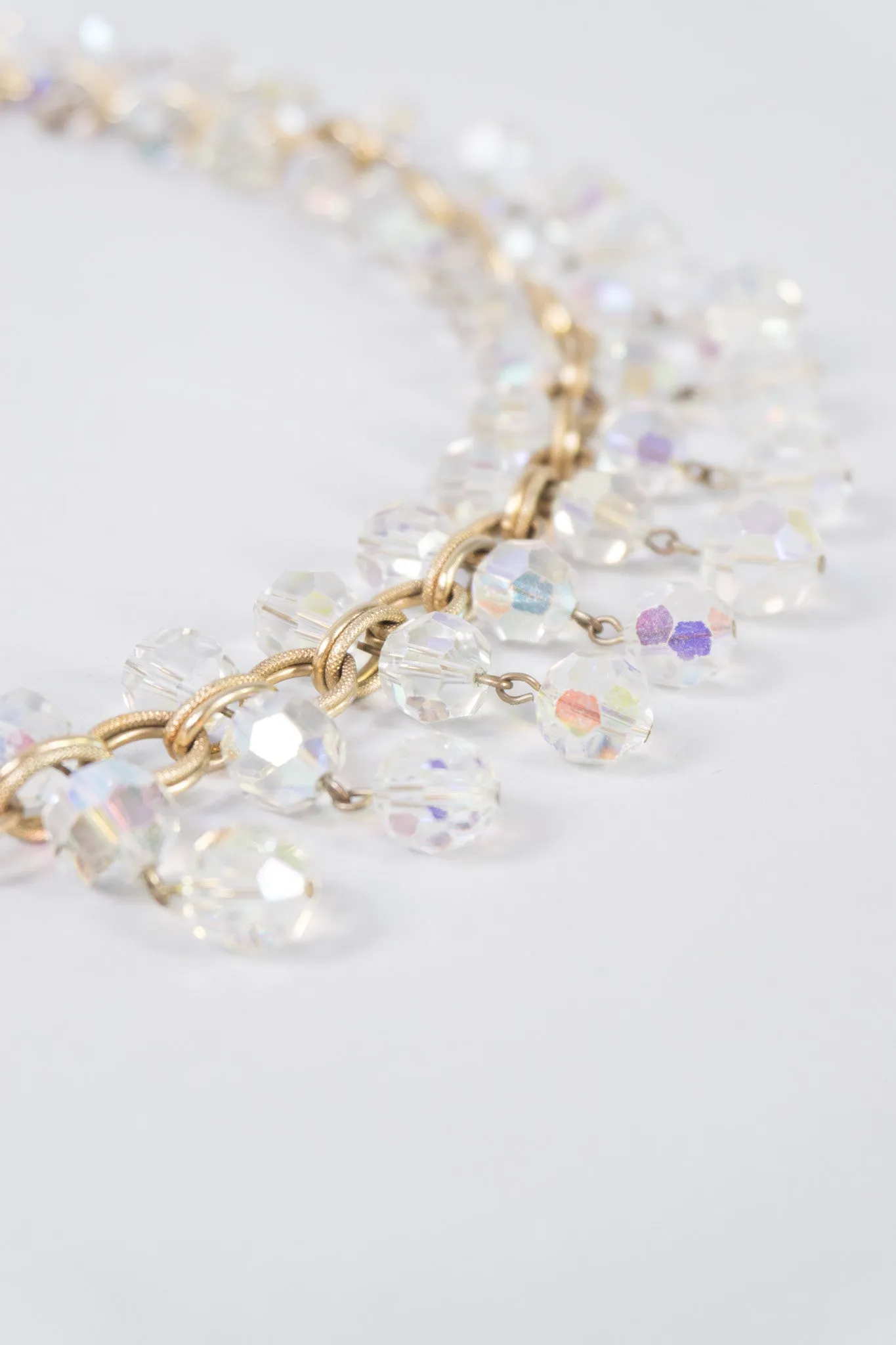 Crystal Fringe Choker