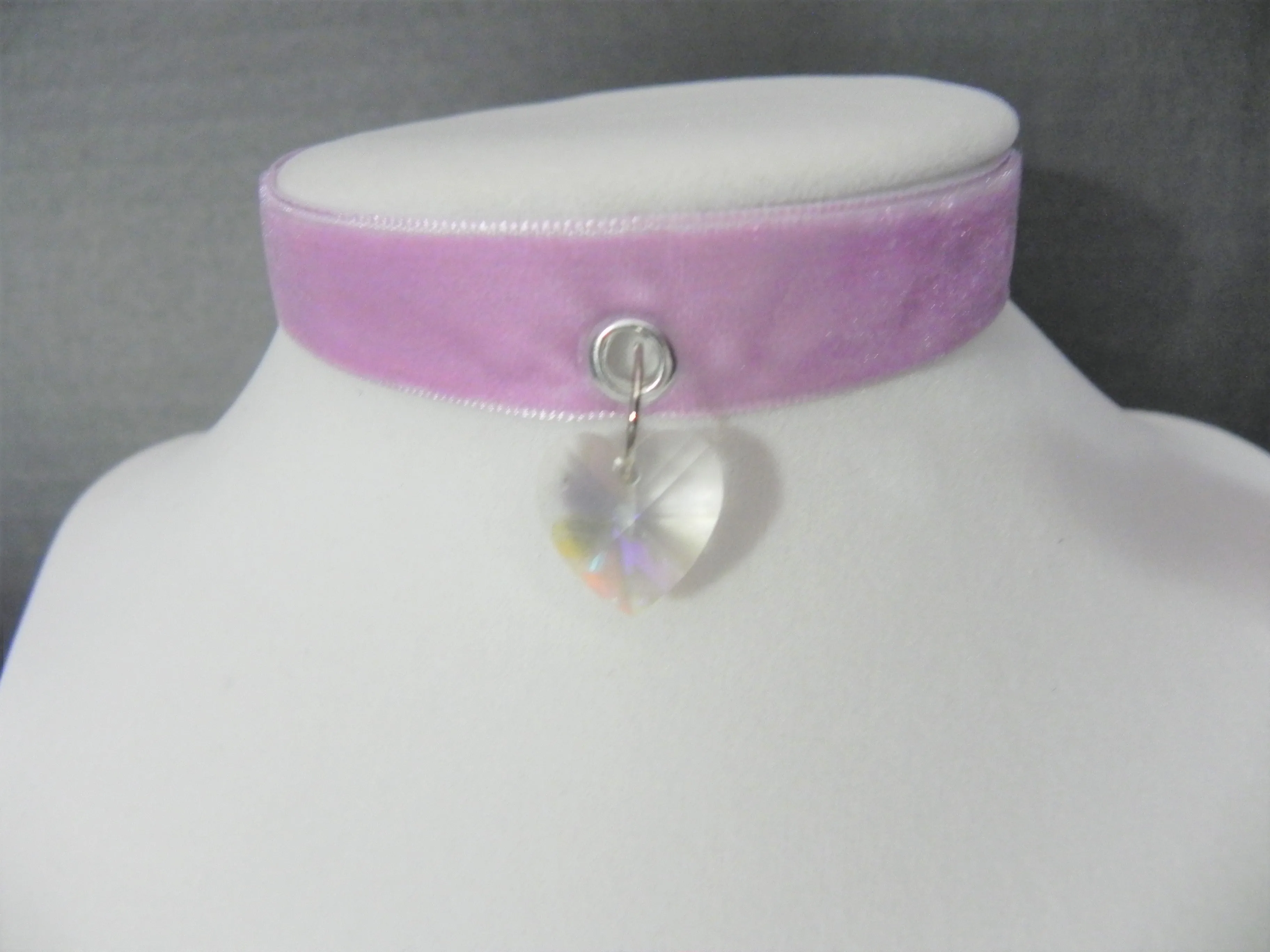Crystal Heart Choker