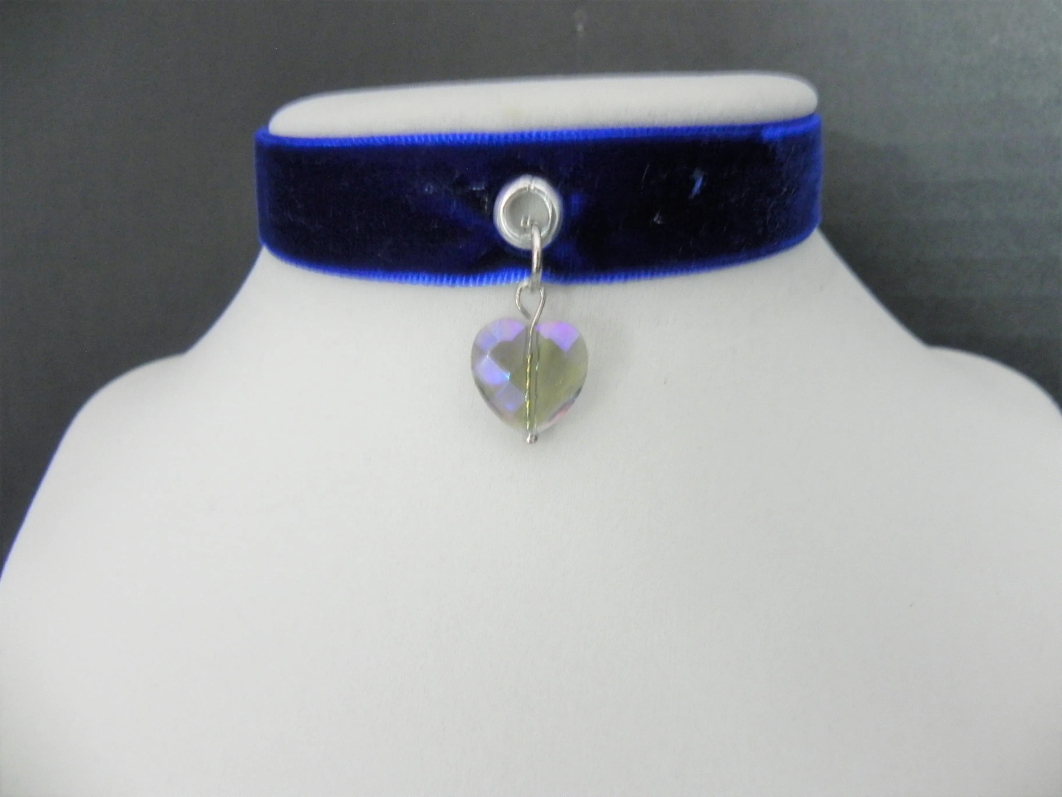 Crystal Heart Choker