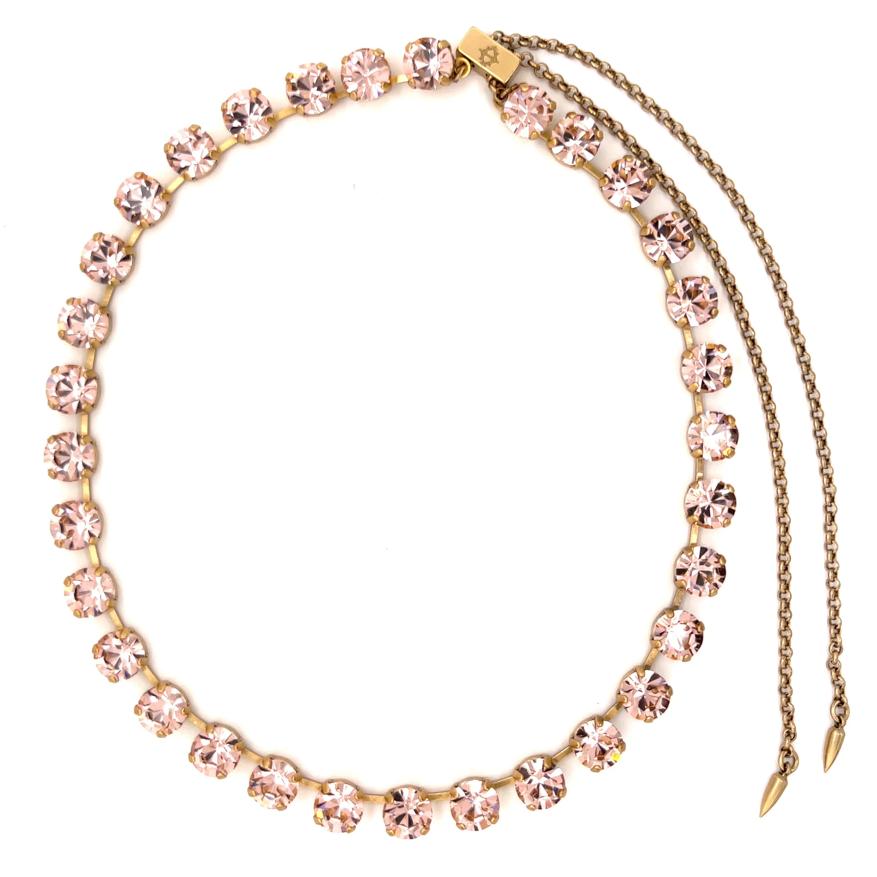 Crystal Slider Necklace