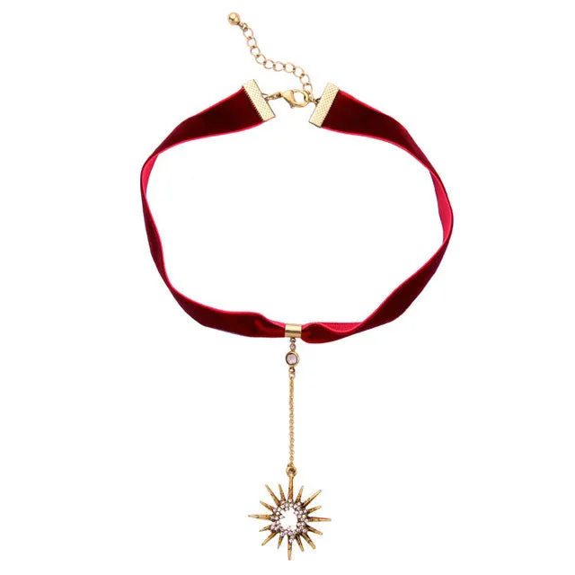 Crystal Star Boho Choker