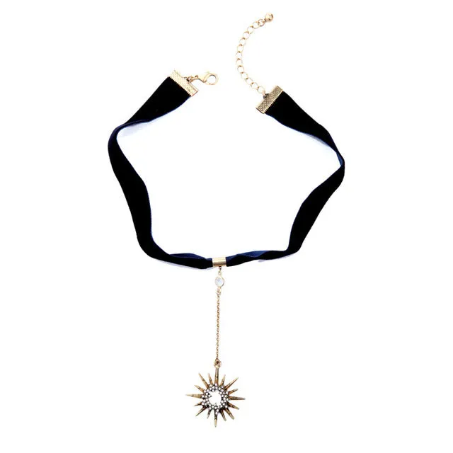 Crystal Star Boho Choker