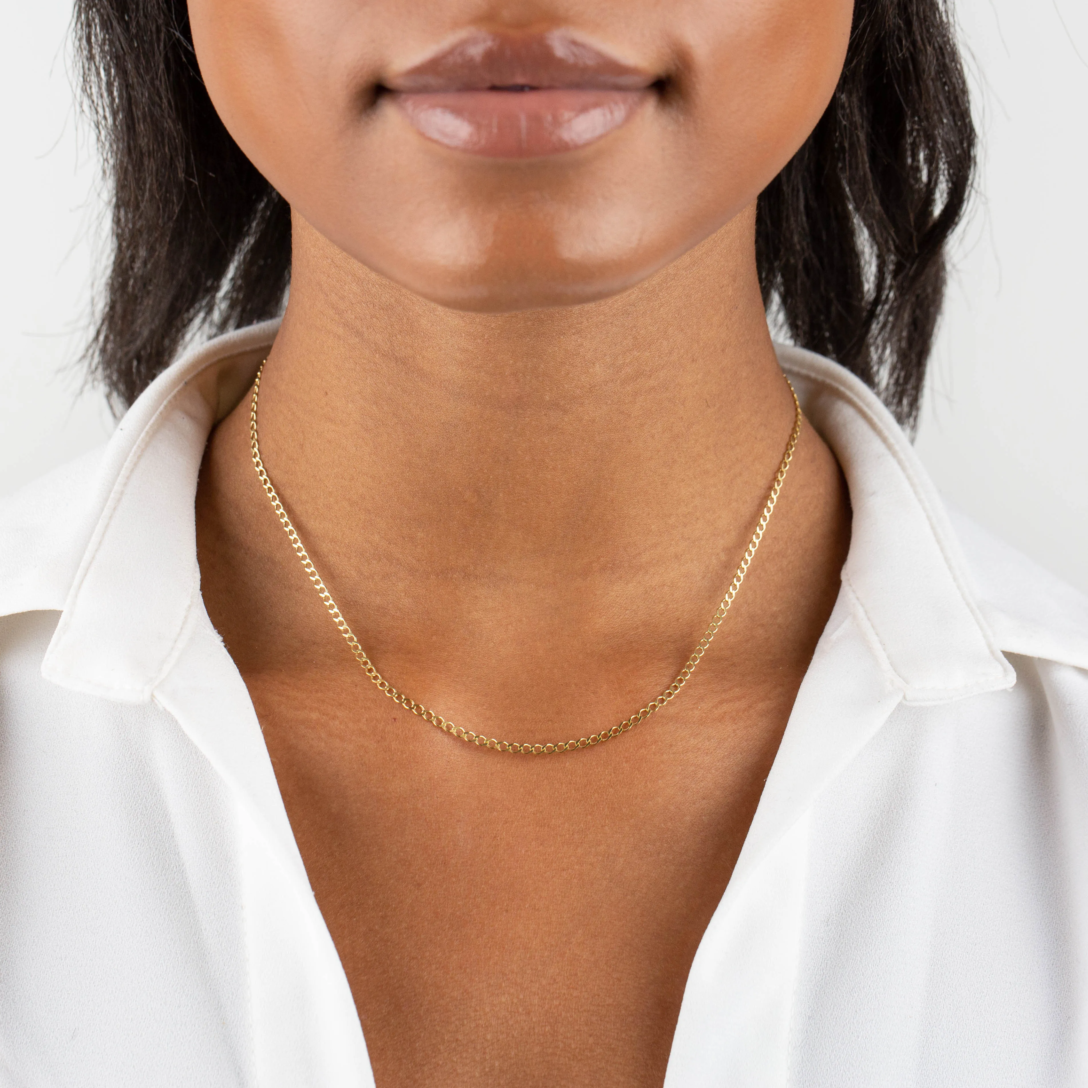 Cuban Flat Necklace